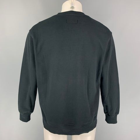 3.1 PHILLIP LIM Size S Black Cotton Crew-Neck Sweatshirt