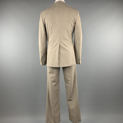 THEORY Size 38 Grey Solid Wool Notch Lapel 30 x 33 Suit