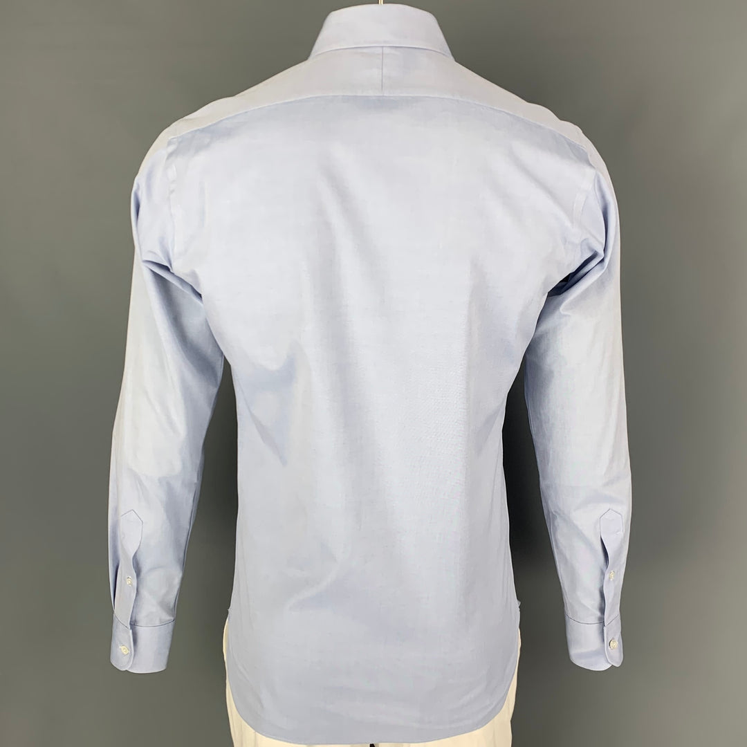 HAMILTON Size L Blue Long Sleeve Shirt