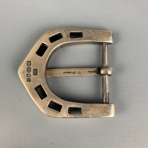 NOT LISTED Sterling Silver Heavy Belt Buckle