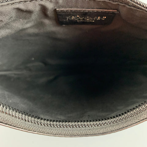 YVES SAINT LAURENT Black Leather Shoulder Mini Bag