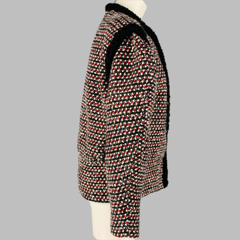 GUCCI MLB Giants Automne 2018 Taille 4 Veste d'embellissement en polyamide multicolore noir