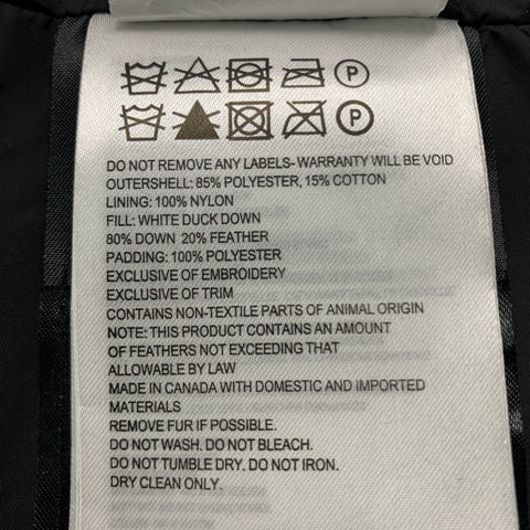 CANADA GOOSE Size XL Green Quilted Hooded Coat