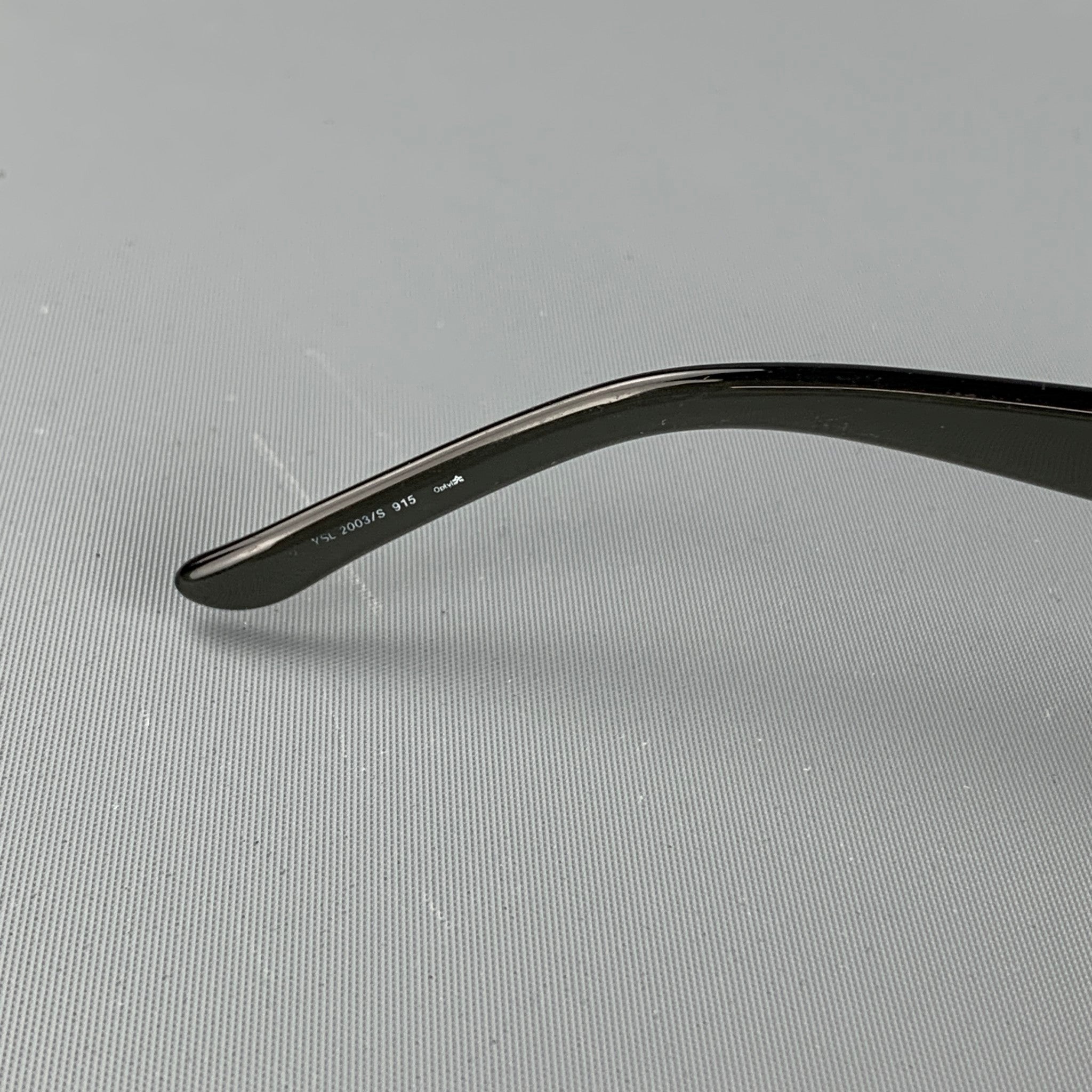 正規品【新品電池】Yves Saint Laurent 5431/グレー盤 YVES SAINT LAURENT Grey Acetate Clear Lens Sunglasses – Sui