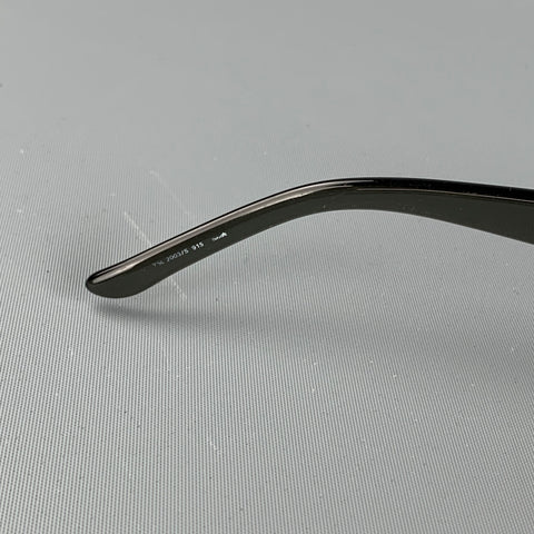 YVES SAINT LAURENT by TOM FORD Grey Acetate Clear Lens Sunglasses