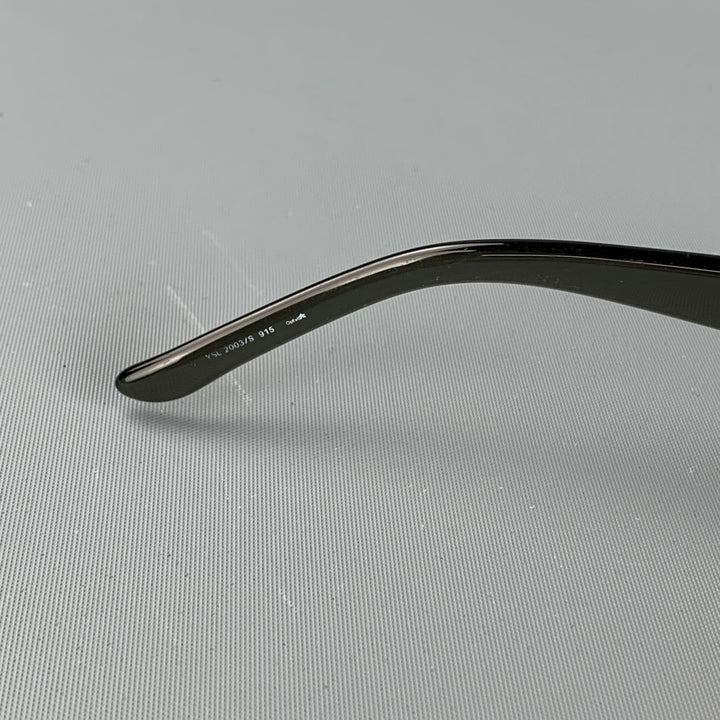 YVES SAINT LAURENT by TOM FORD Grey Acetate Clear Lens Sunglasses