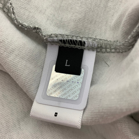 STAMPD Sudadera Cuello Redondo Algodón Estampado Blanco Gris Talla L