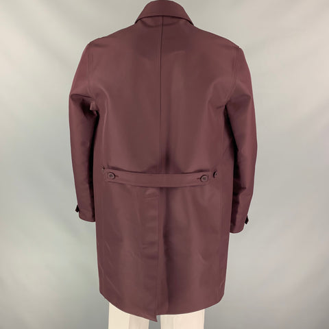 BURBERRY PRORSUM Pre-Fall 2013 Size 46 Purple Raincoat