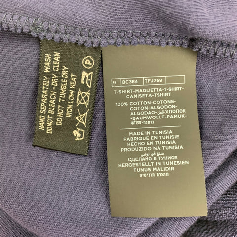 TOM FORD Size M Purple Cotton Long Placket Polo