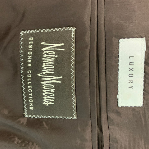 ARMANI COLLEZIONI Chest Size 44 Brown Cashmere Single breasted Sport Coat