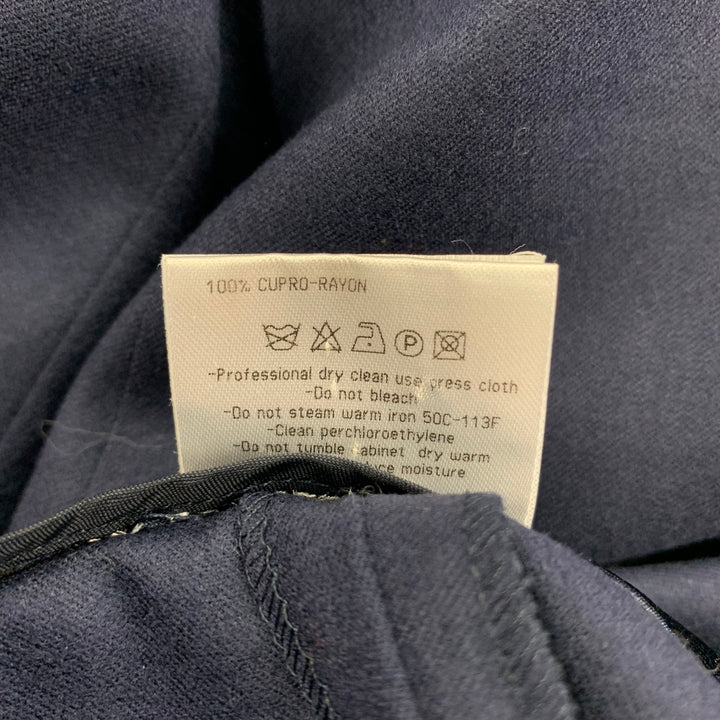 GIORGIO ARMANI Size 2 Navy Rayon Pleated Dress Pants