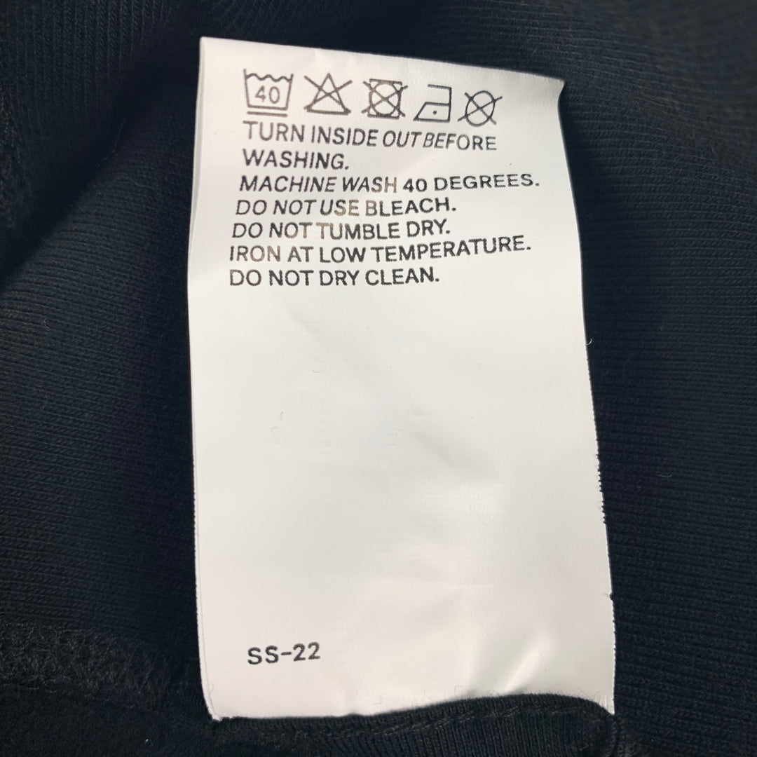 ACRONYM x GmbH Taille L Noir Coton Double Panneau Avant S26- PR Popover Sweat à capuche