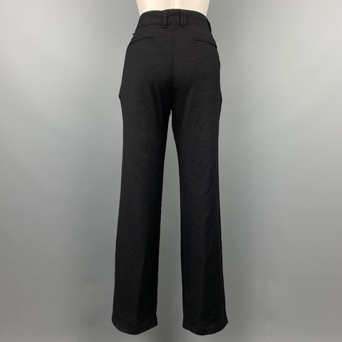RAG & BONE Size 4 Black Wool Straight Leg Dress Pants