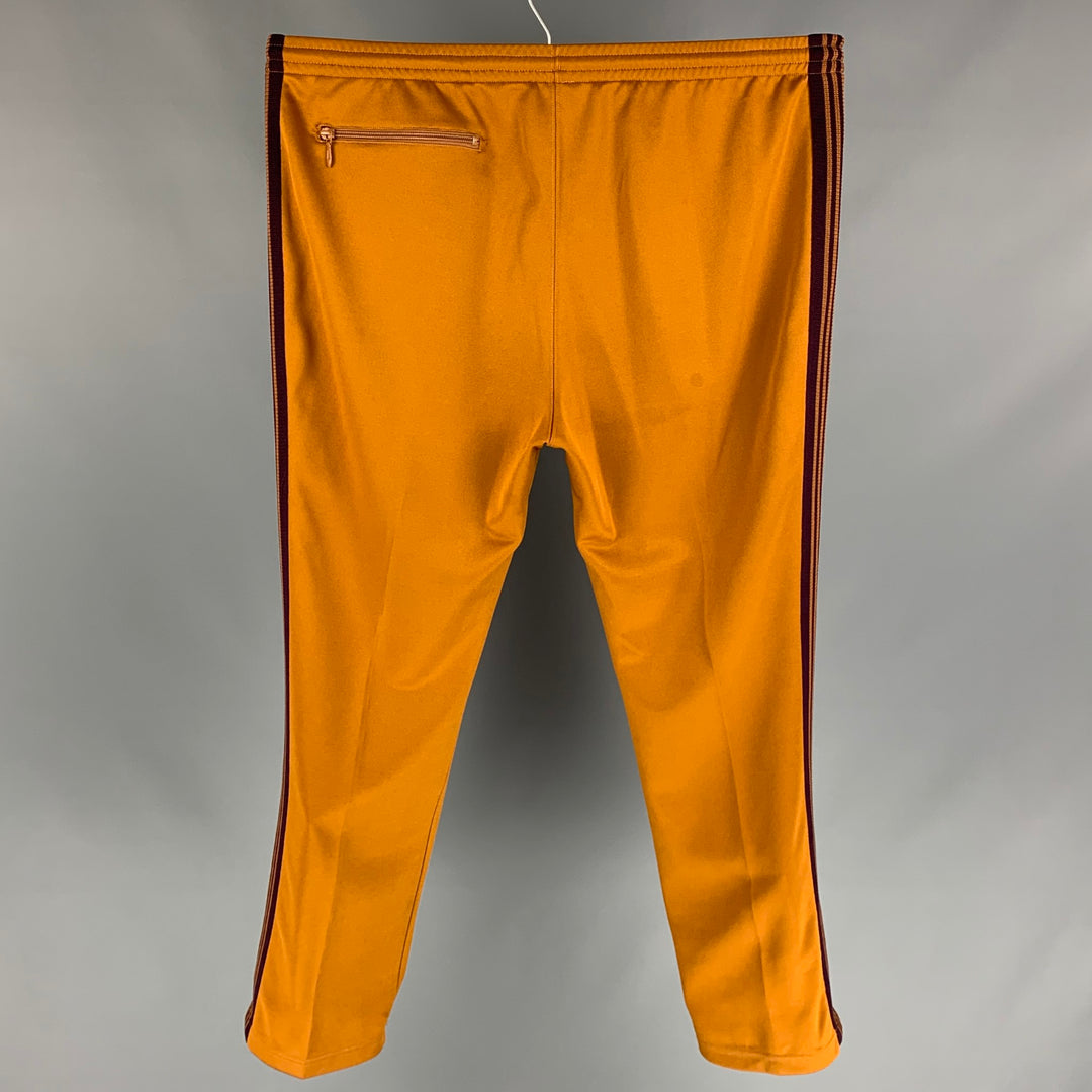 NEEDLES Size 36 Tan & Brown Polyester Sweatpants