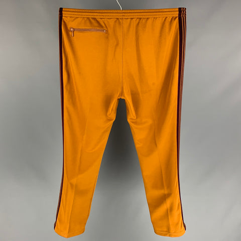 NEEDLES Size 36 Tan & Brown Polyester Sweatpants
