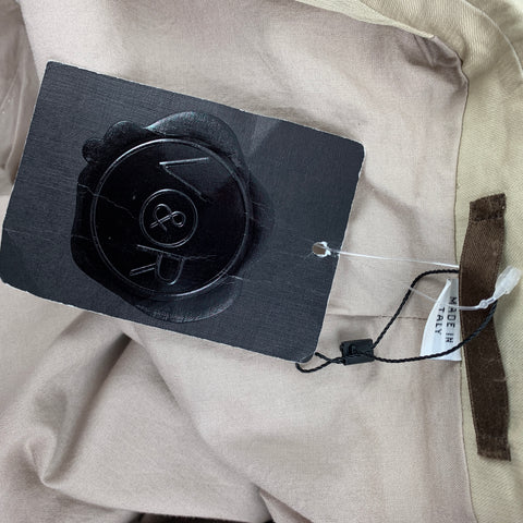 VIKTOR & ROLF Size 36 Beige Applique Cotton Metal Sport Coat