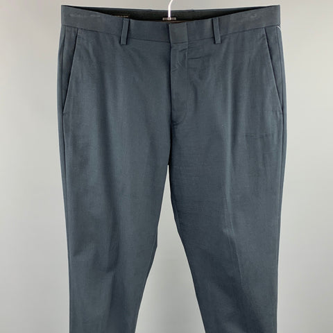 J CREW Ludlow Size 32 Black Cotton Zip Fly Dress Pants
