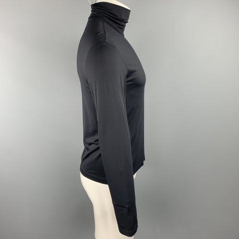 BILL TORNADE Size S Black & Charcoal Color Block Polyamide Pullover