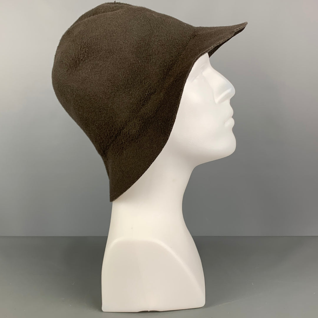 NONNATIVE COMESANGOES Brown Felt Hats