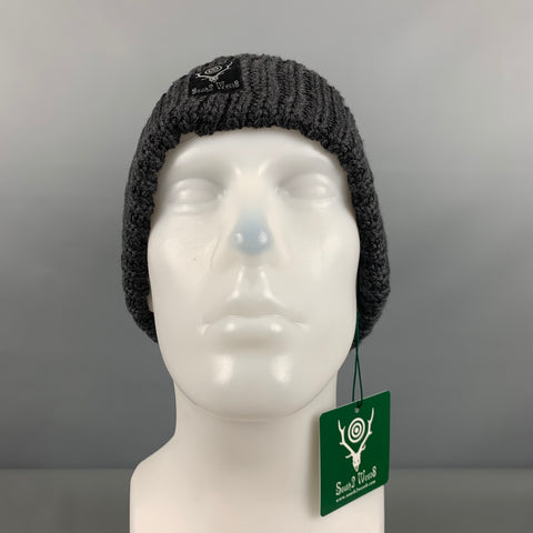 SOUTH 2 WEST 8 Grey Knitted Wool/acrylic Hats