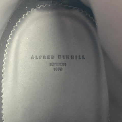ALFRED DUNHILL Size 13 Cognac Antique Leather Side Zipper Duke Boots