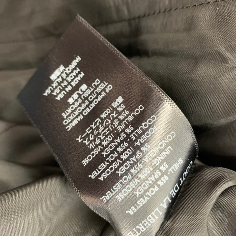 COUT DE LA LIBERTE Talla M Camisa Poliamida Lentejuelas Broches Negro
