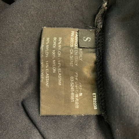 PRADA Size S Black Nylon &  Elastane Solid Camisole Casual Top
