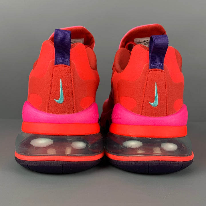 NIKE AIR 70 REACT Talla 12 Zapatillas de deporte con cordones de nailon rosa