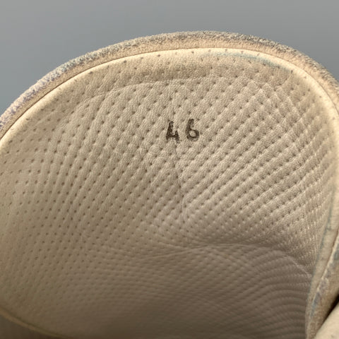 BRUNELLO CUCINELLI Taille 13 Baskets basses en cuir blanc