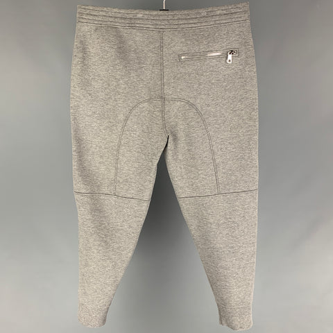 NEIL BARRETT Size XL Grey Heather Viscose Sweatpants Casual Pants