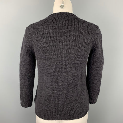 KRISTENSEN DU NORD Size S Black Knitted Cashmere Blend Cardigan