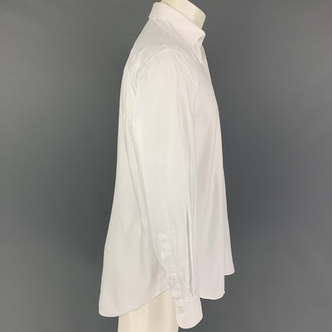 CUSTOM MADE Size M White Long Sleeve Shirt