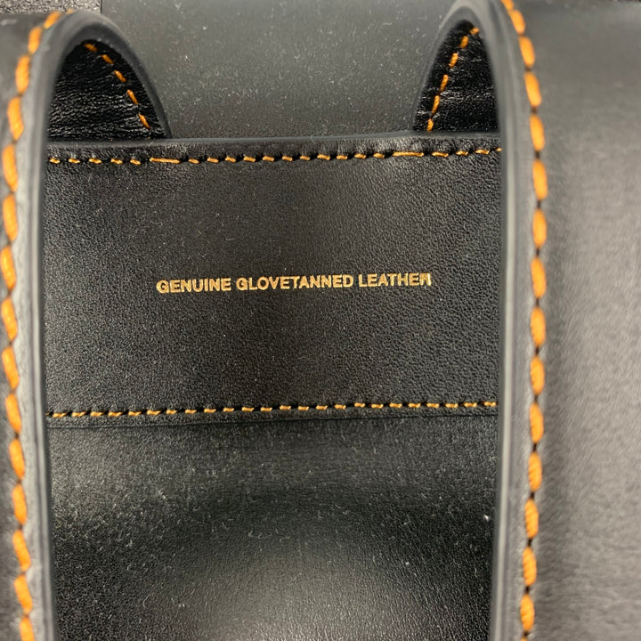 COACH Black Leather Suede Backpack Bags