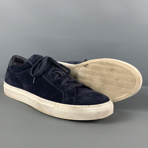 TO BOOT NY Zapatillas bajas de ante azul marino talla 10