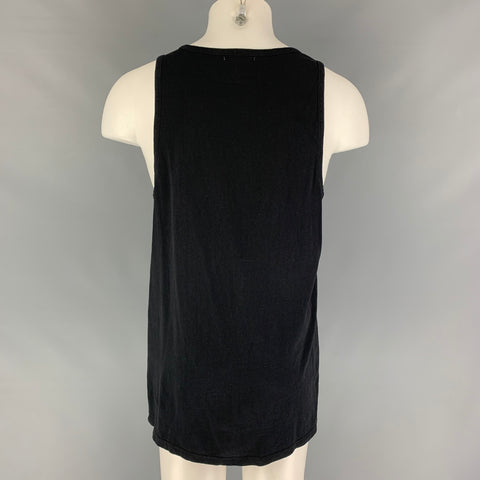 JOHN ELLIOTT Size S Black Cotton Tank Top