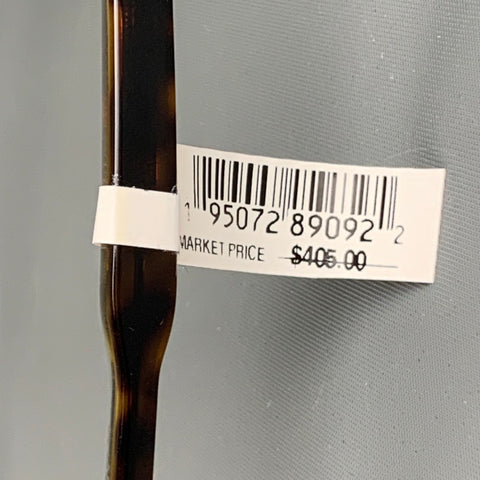 GUCCI Lunettes de soleil et lunettes en acétate marron écaille de tortue