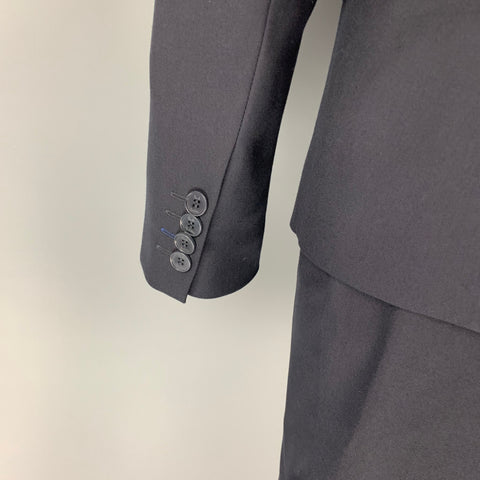 PAUL SMITH Junior Size 16 YRS  Navy Wool Notch Lapel Suit