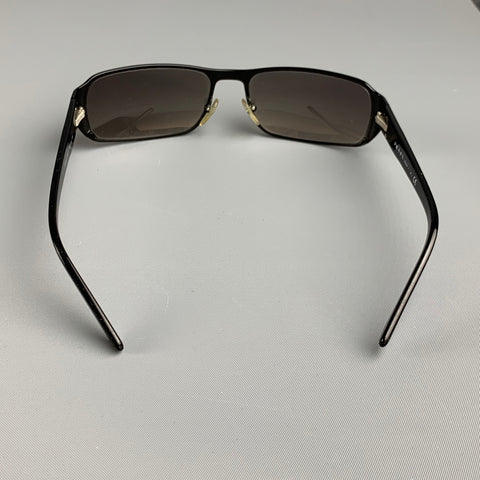 PRADA Black Metal Sunglasses & Eyewear
