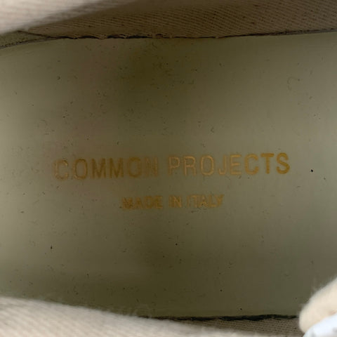 COMMON PROJECTS Baskets Achilles basses en cuir perforé blanc taille 10