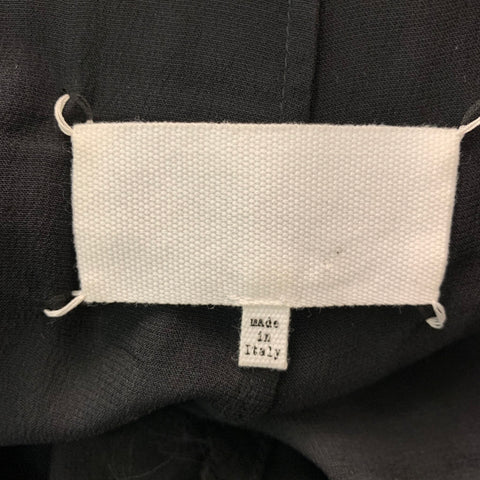 MAISON MARGIELA Taille 32 Pantalon décontracté en polyuréthane uni noir