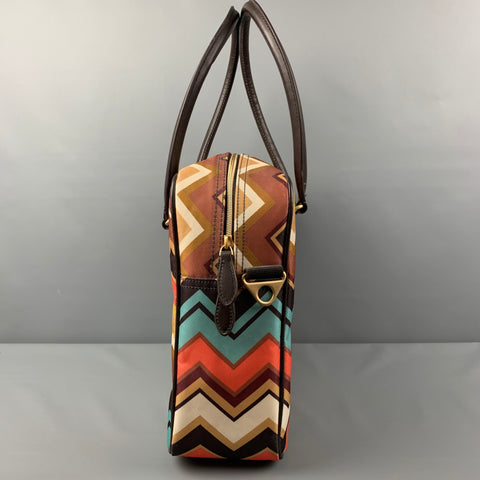 MISSONI x Target Multi-Color Chevron Polyester Tote Bag
