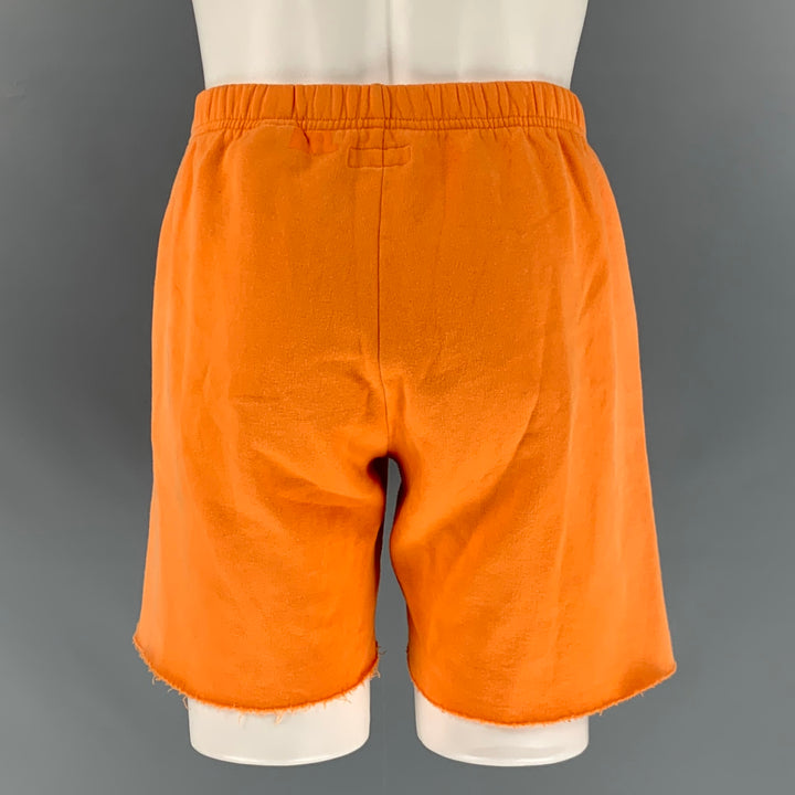 ERL Size M Orange Cotton  Polyester Cutout Shorts
