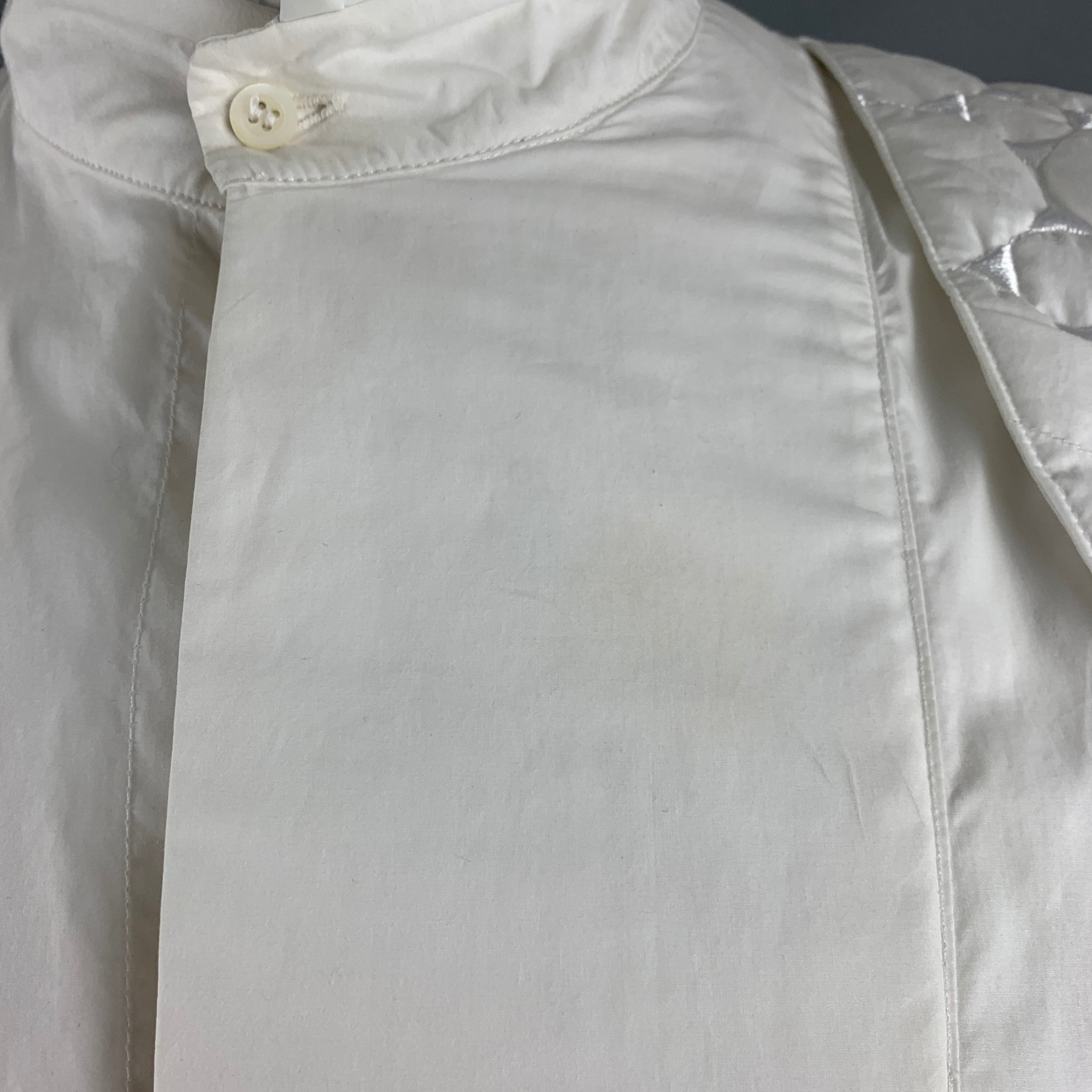 JORDANLUCA long-sleeve cotton shirt - White