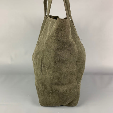 FREEMANS SPORTING CLUB Olive Linen Tote Bag