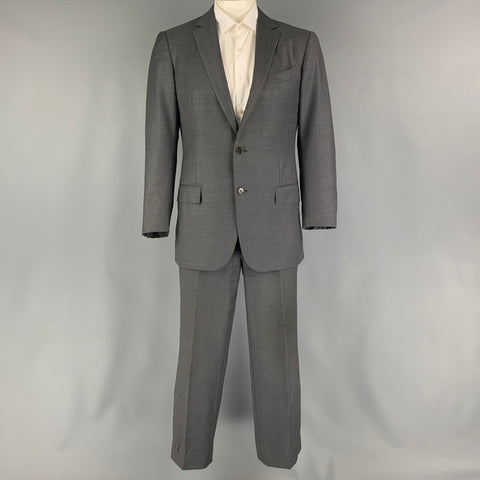 ERMENEGILDO ZEGNA Size 42 Grey Wool Single breasted 33 27 Suit