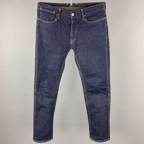 JUNYA WATANABE Size M Indigo Contrast Stitch Denim Jeans