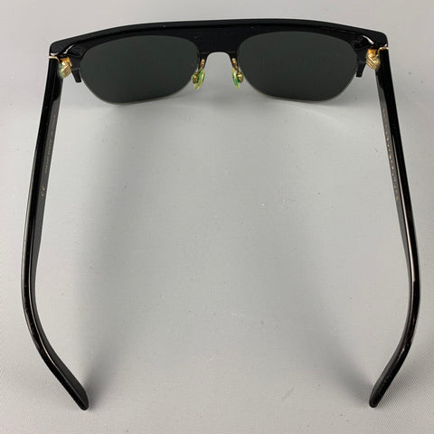 SUPER by RETROSUPERFUTURE Black Acetate Sunglasses