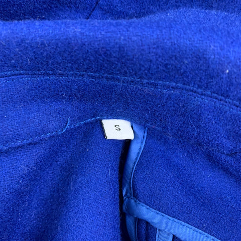 HAN KJOBENHAVN Size S Blue Royal Blue Notch Lapel Sport Coat