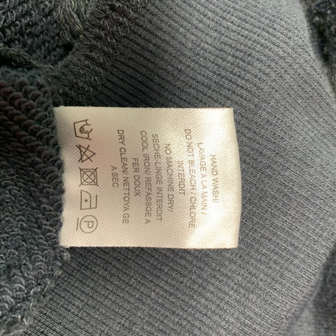 IRO Nuala Size M Slate Distressed Cotton Blend Sleeveless Pullover