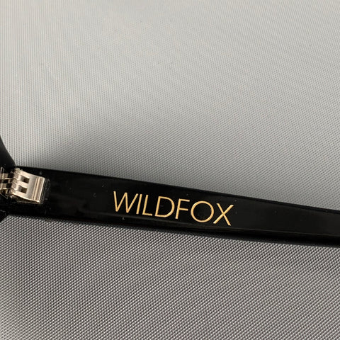 WILDFOX Lunettes de soleil Twiggy en acétate noir